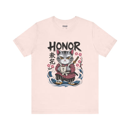 Japanese Noodle Funny Cat Tee