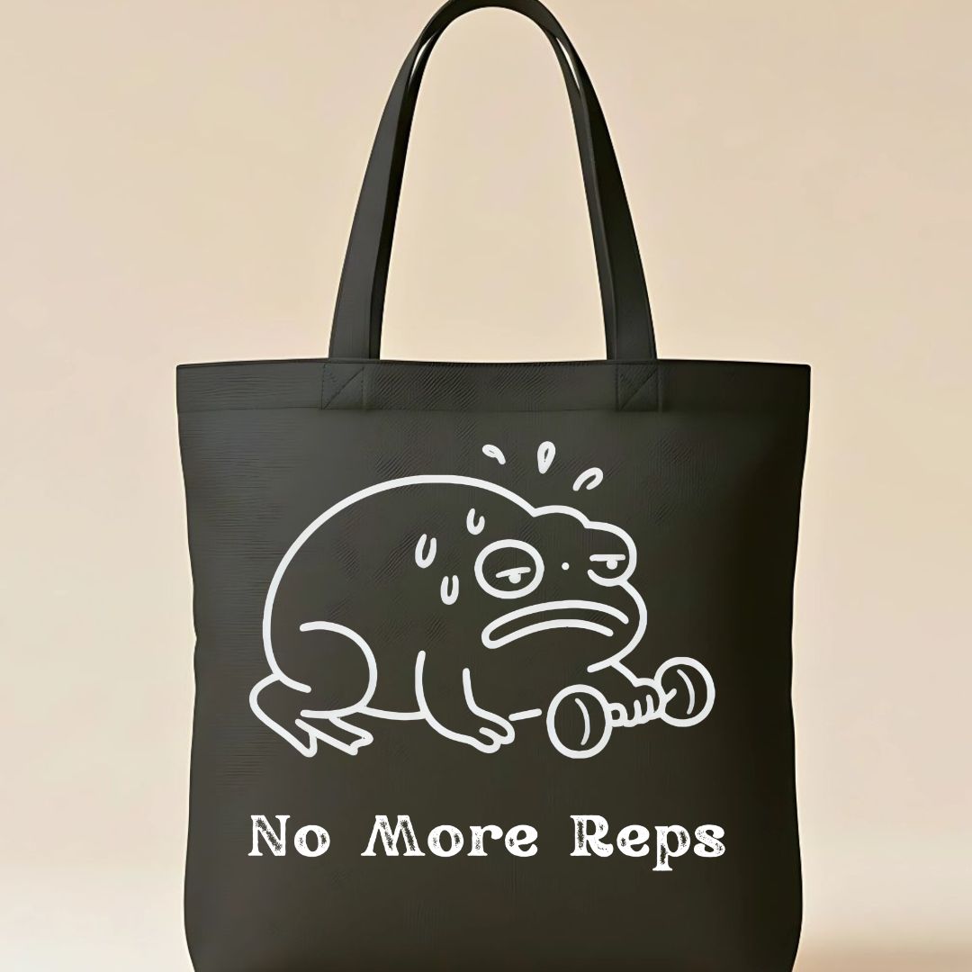 Durable Canvas Gym Tote Bag with Shoe Compartment