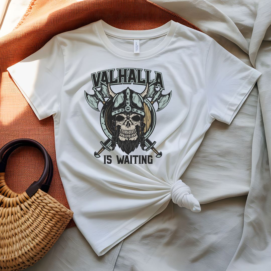 Valhalla Streetwear Tee — Norse Mythology Graphic T-Shirt