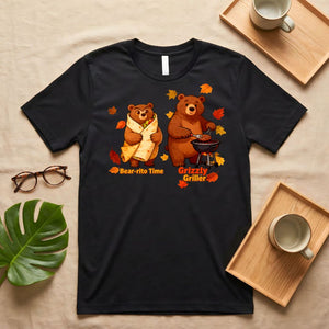 Bear-rito Time Cute Animal Pun T-Shirt