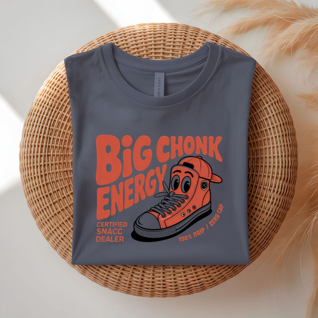 Big Chonk Sneakers Lover Graphic T-Shirt by Memez Store