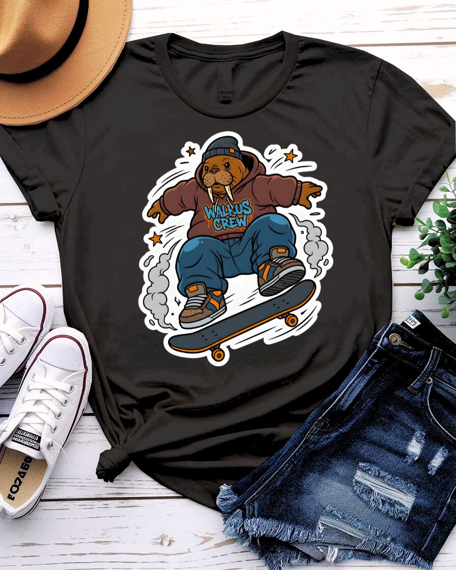 Walrus Crew Skate Lover's Tee