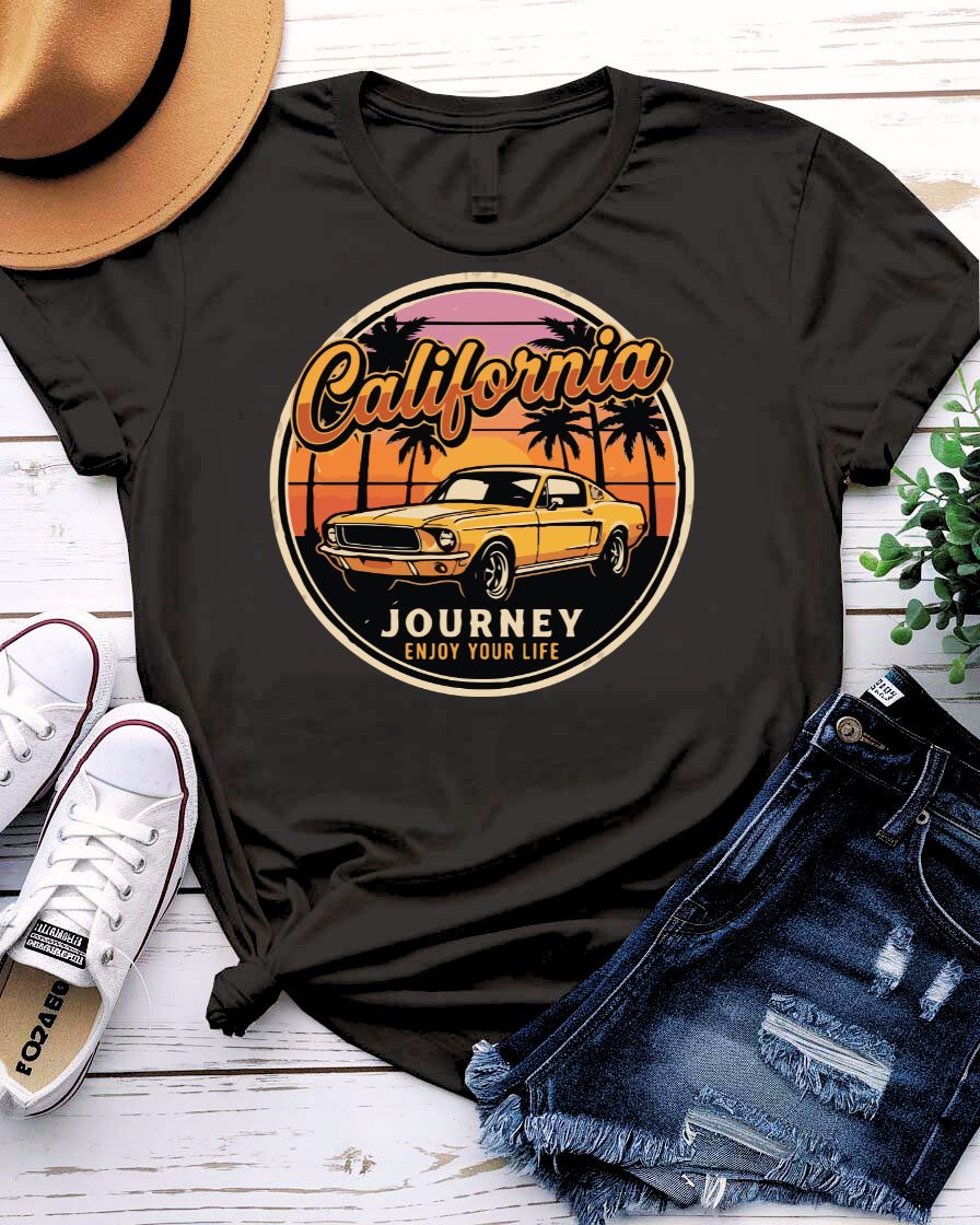California Journey Enjoy Your Life Tee