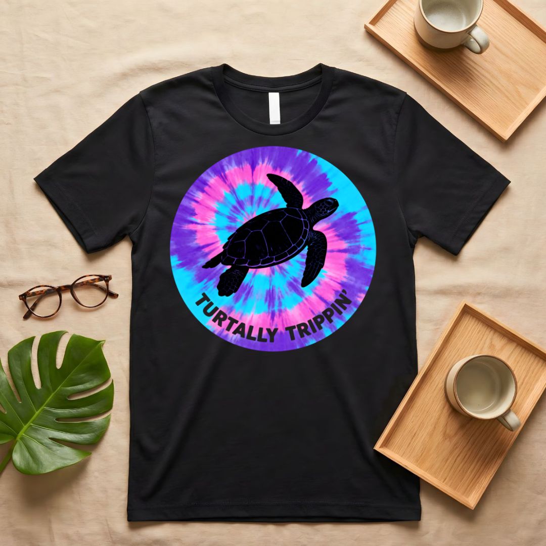 Turtally Trippin Meme  Tee
