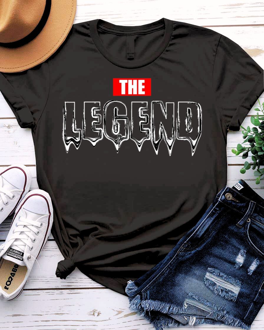 The Legend  Streetwear T-Shirt — Bold Graphic Tee