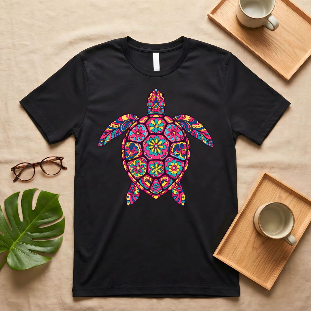 Color Turtle Meme  Tee