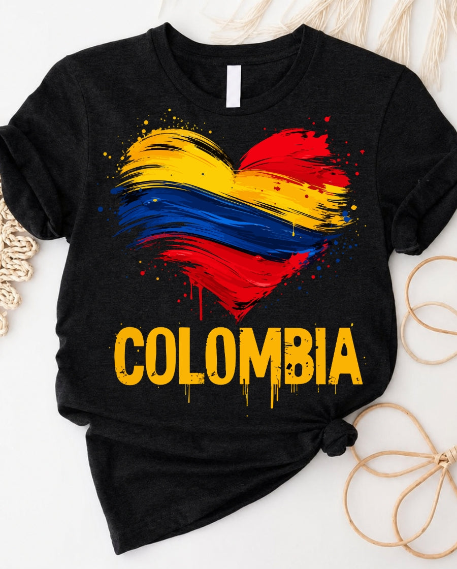 Colombia Heart T-Shirt — Colombia Heart Tee