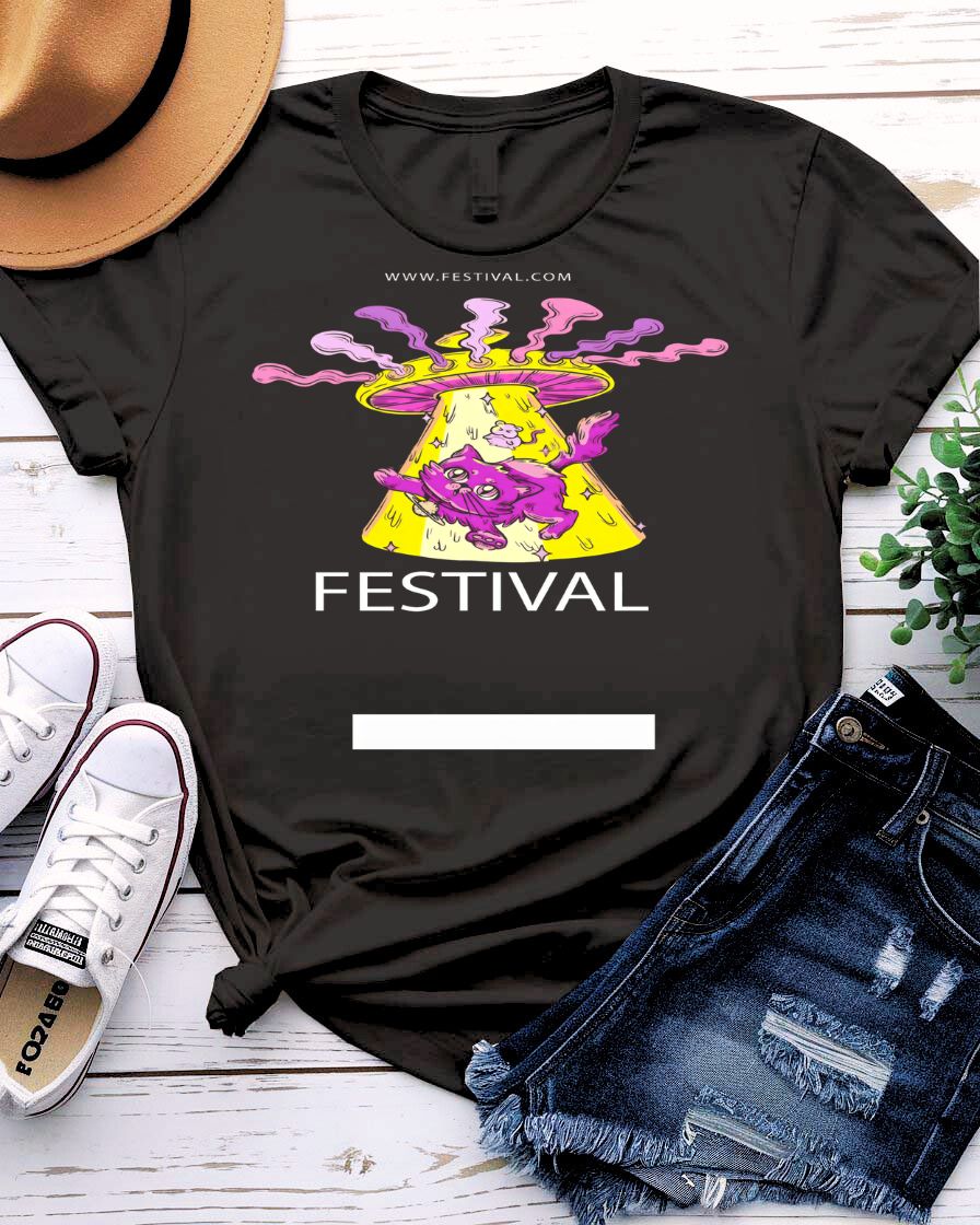 Festival Streetwear Tee — Graphic Music Festival T-Shirt