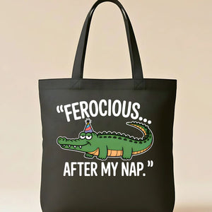 "After My Nap" Cozy &amp; Funny Sleep Humor Tote Bag