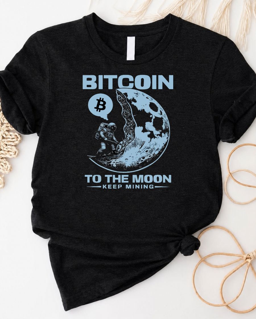 Crypto To The Moon T‑Shirt