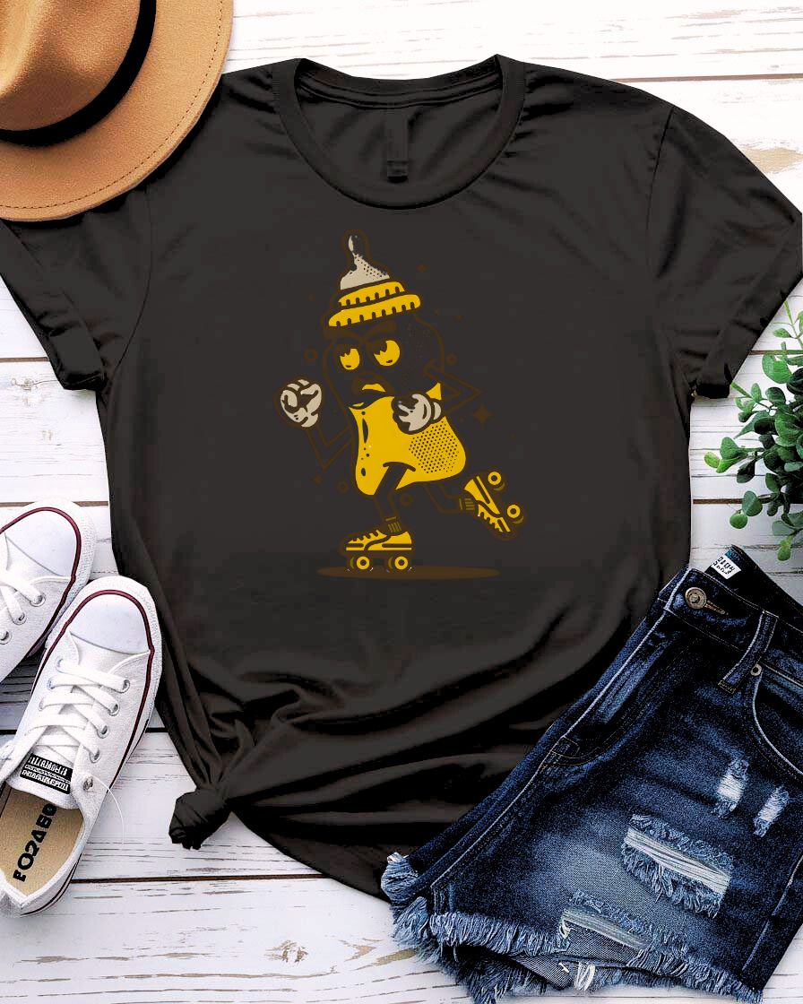 Funny Skate Runner T-Shirt