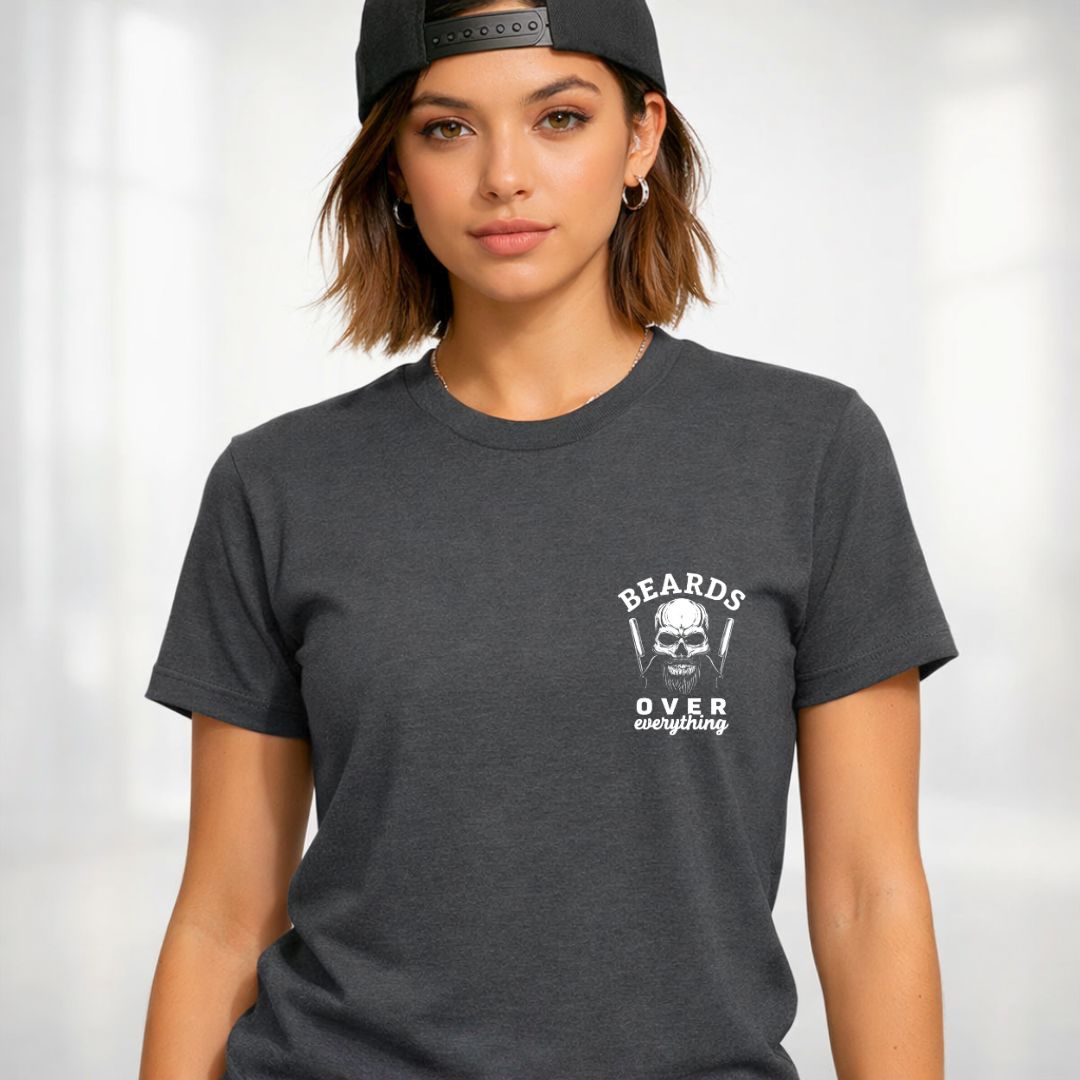 Beards Over Streetwear Tee — Men's Streetwear Graphic T-Shirt