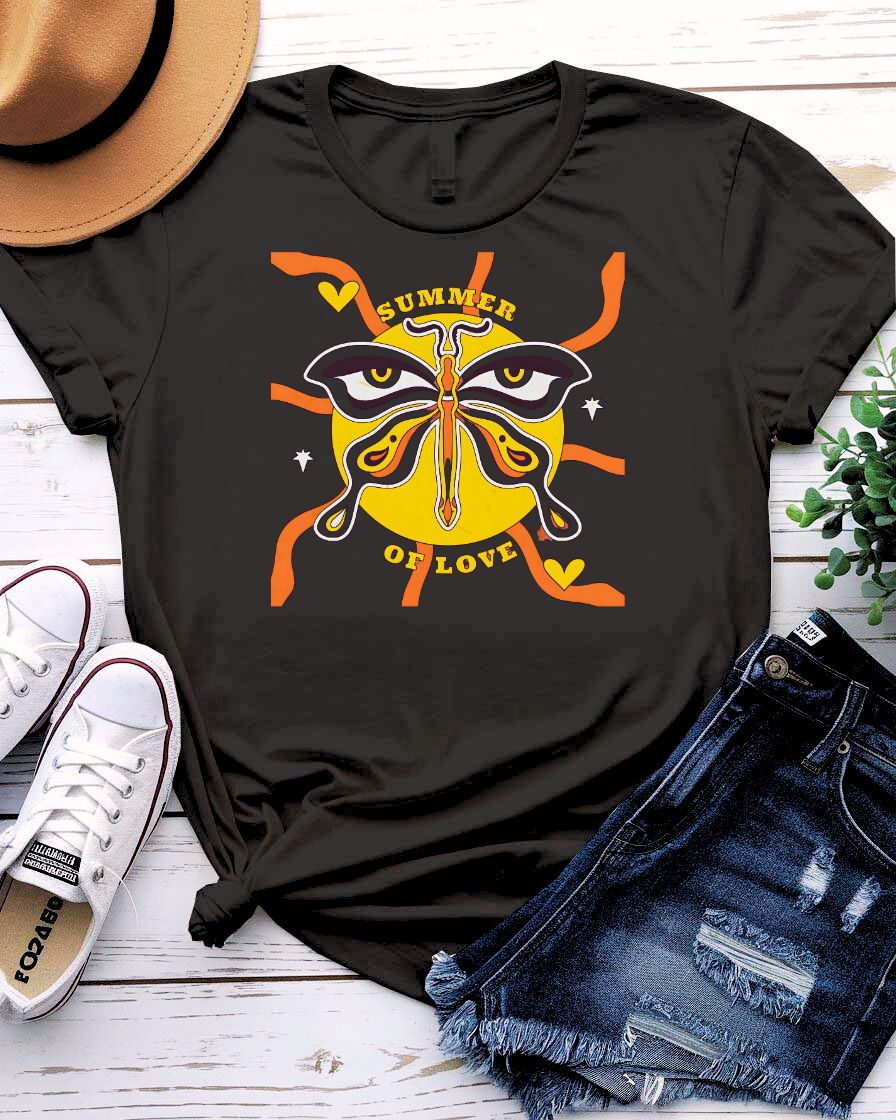 Summer of Lover T-Shirt — Vintage Beach Romance Graphic Tee