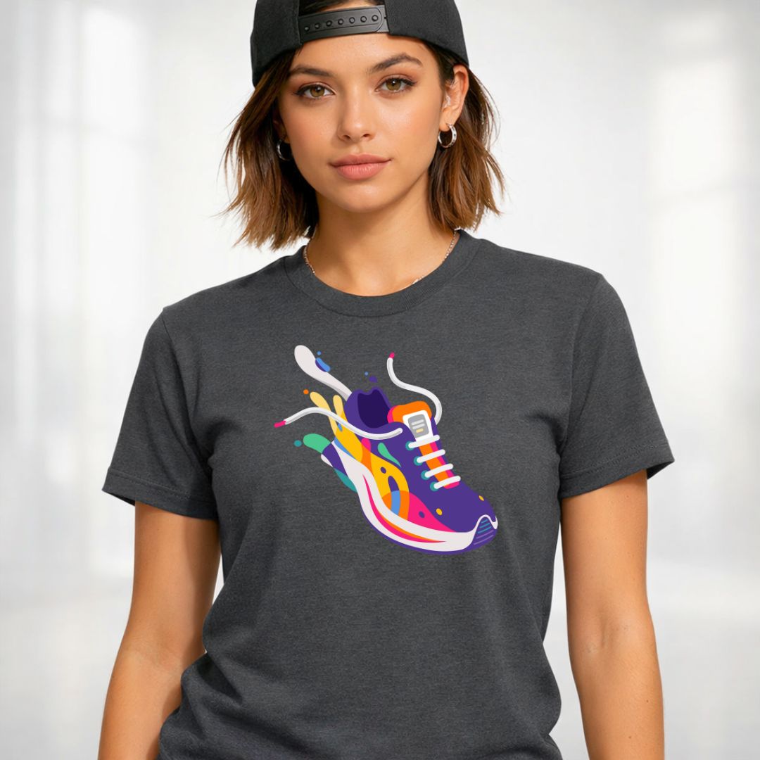 Streetwear Jogger Tee — Urban Casual Short Sleeve