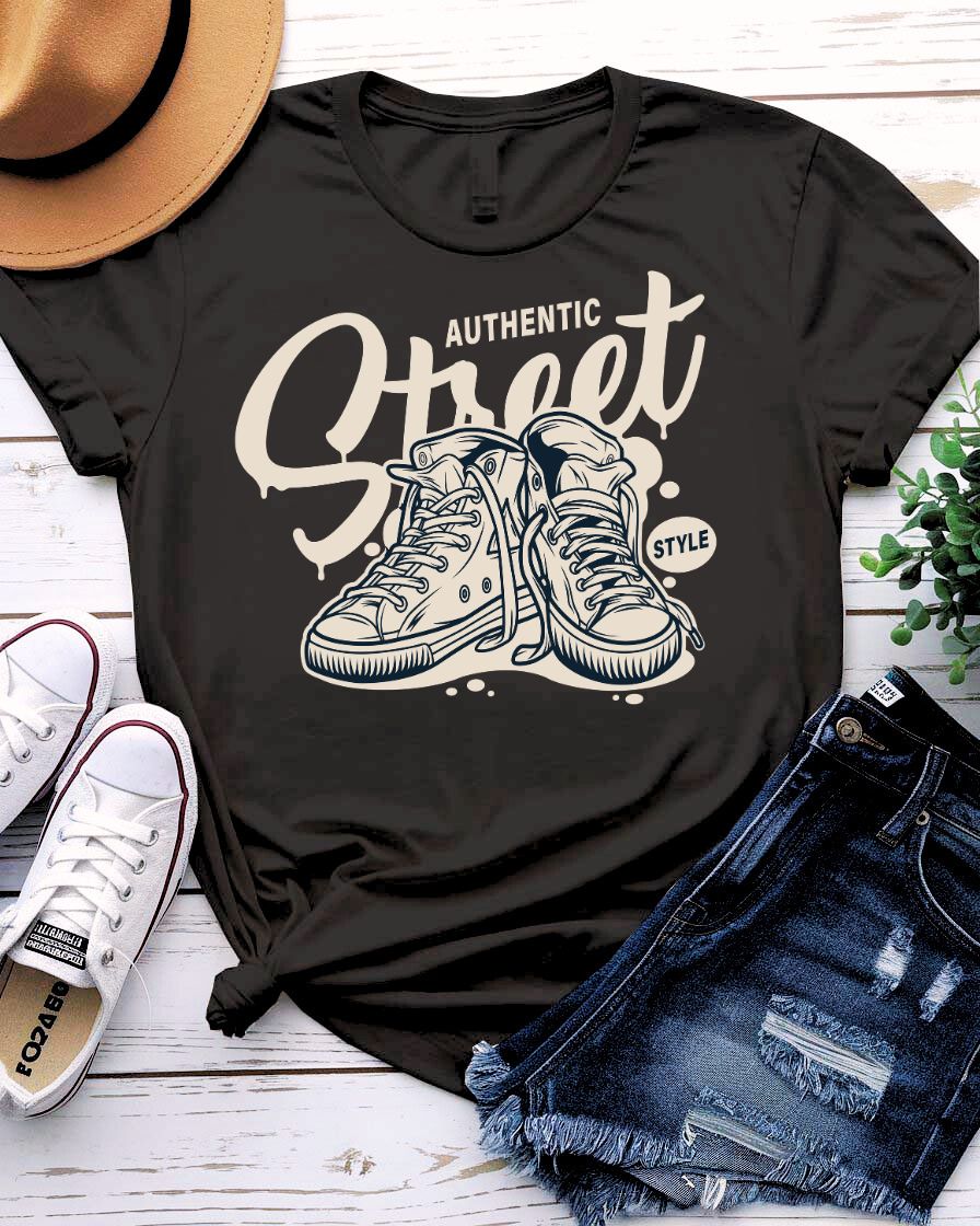 Streetwear Graphic Tee — Urban Street Style T-Shirt