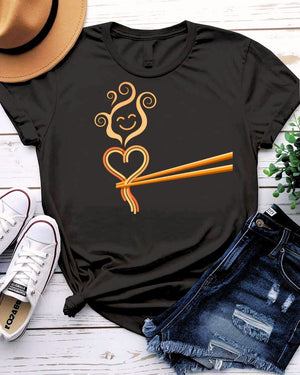 Valentine Flame Graphic Streetwear T-Shirt