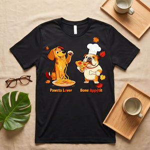 Bone Appetit Funny Halloween Skeleton Chef T-Shirt