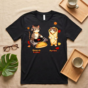 Meow-Sic Festival Vintage Cat Band Graphic T-Shirt
