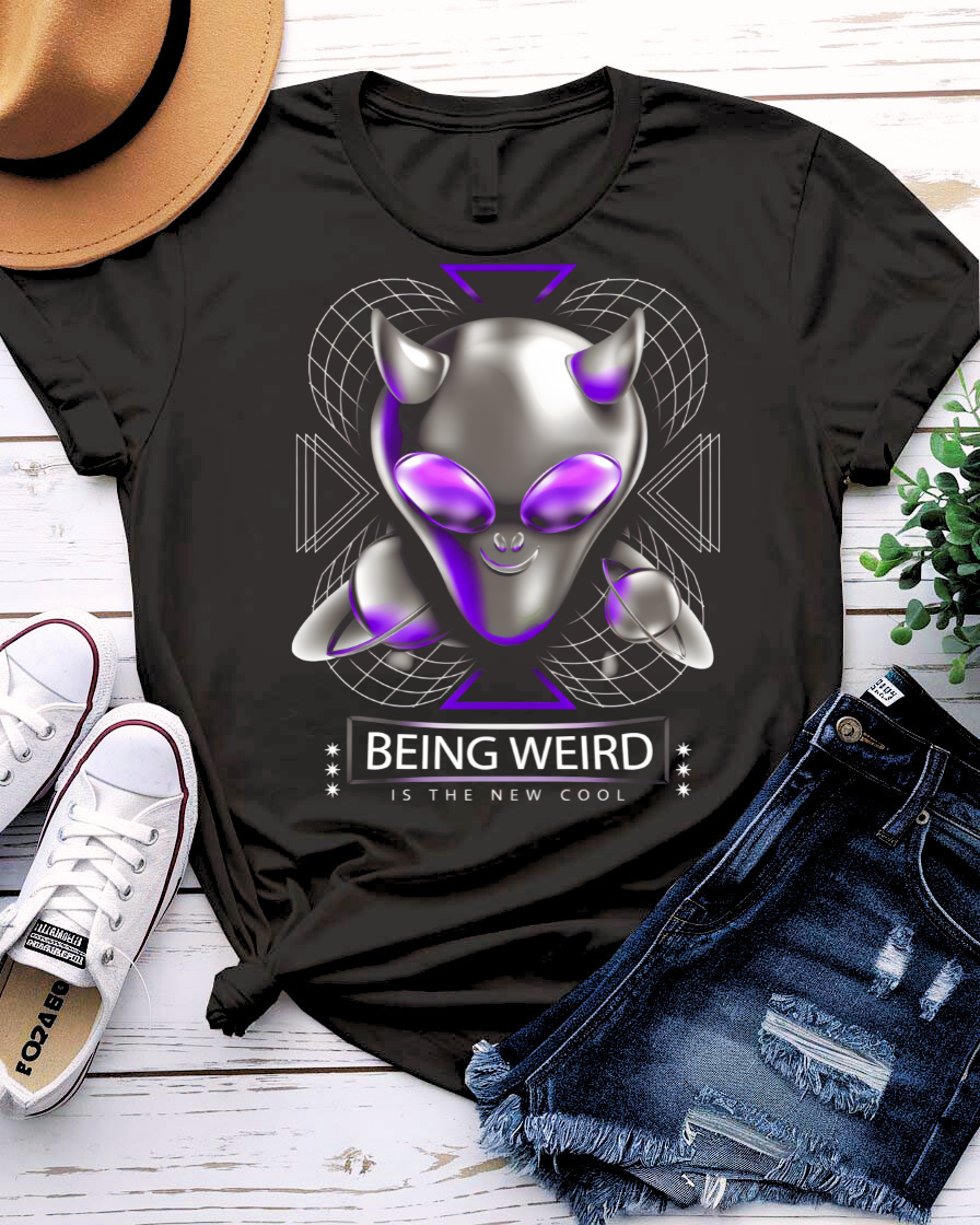 Being Weird Streetwear Tee — Graphic Street Style T-Shirt