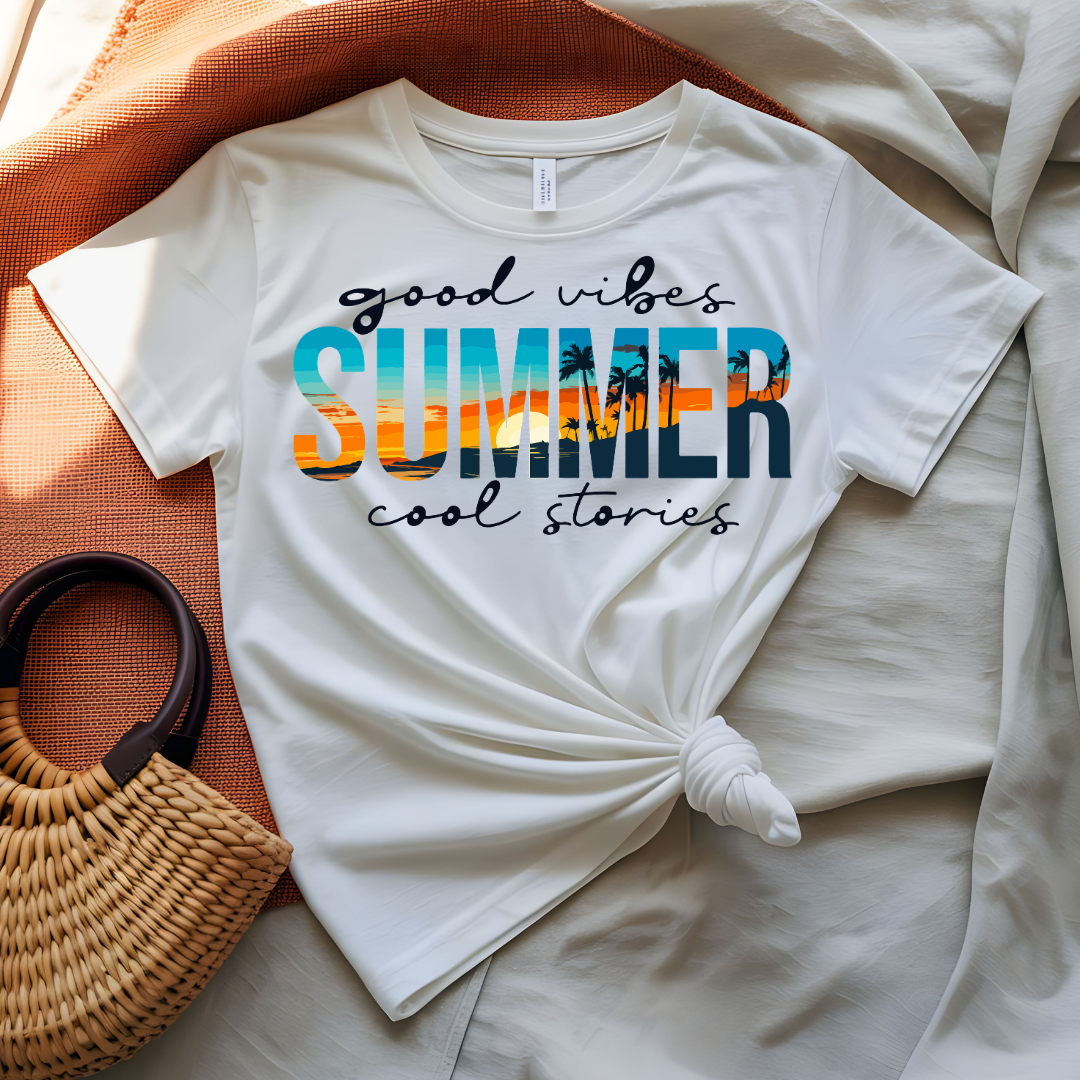 Good Vibes Summer T‑Shirt