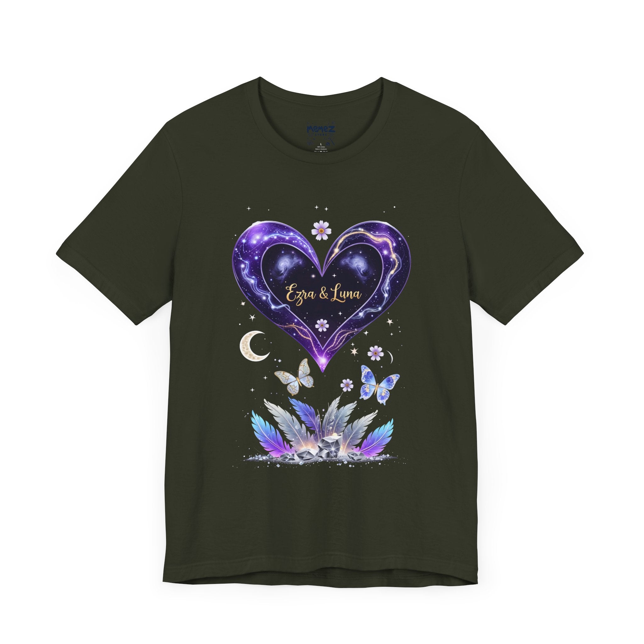 Ezra and Luna a Custome Love Tee By Memez Store