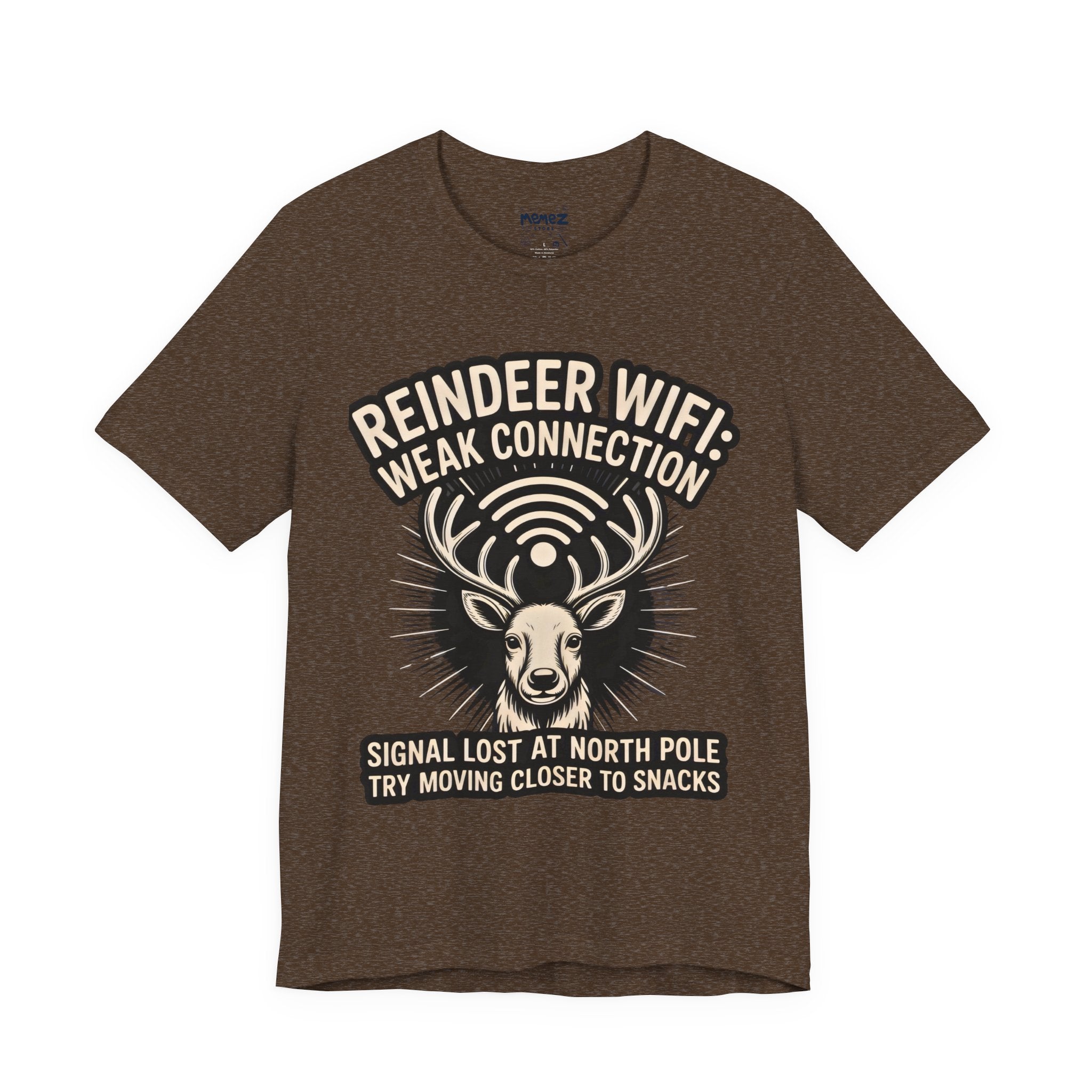 Reindeer WIFI  Funny Tee
