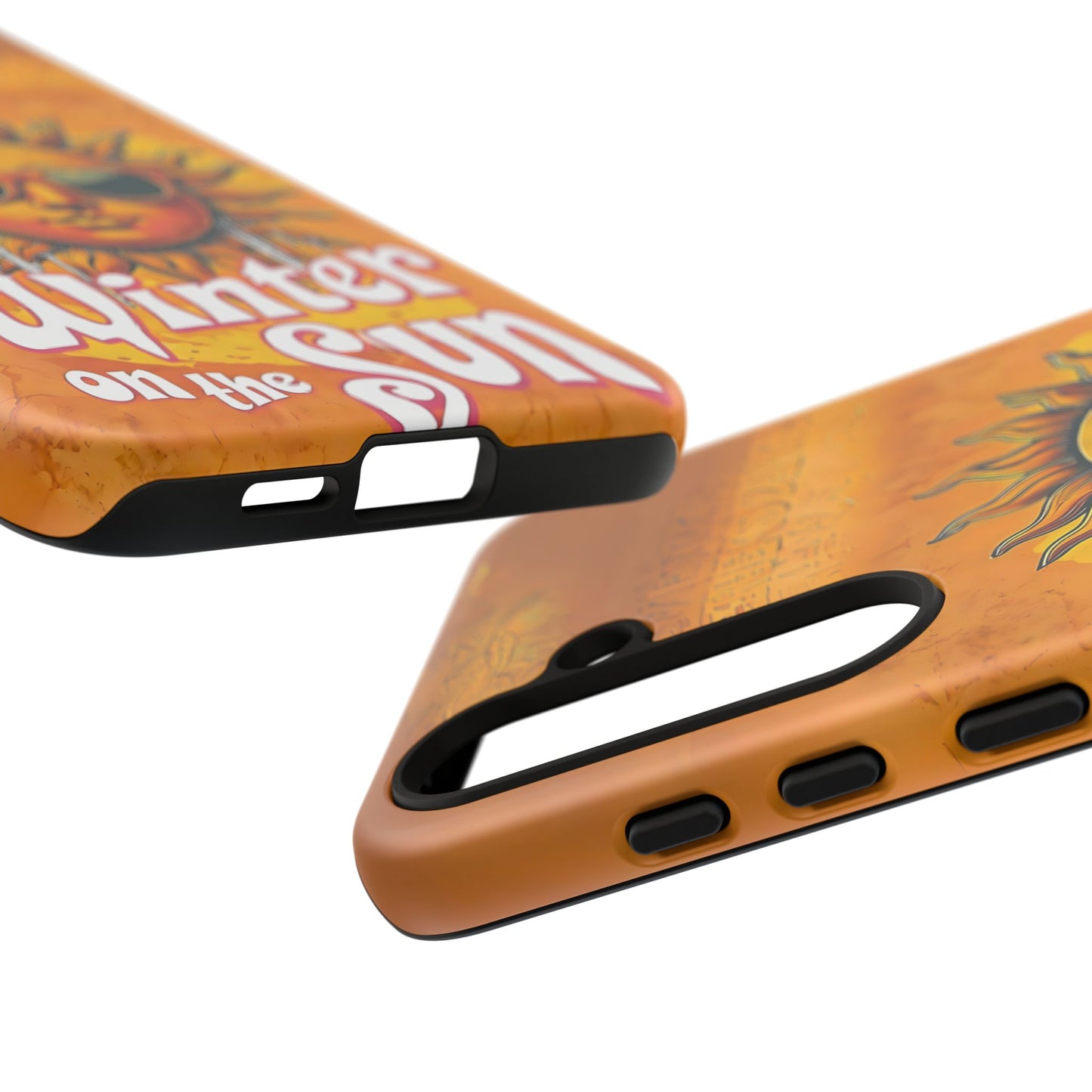 Winter on The Sun Funny Meme Phone Case - Sarcastic Design | Memez Store