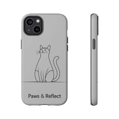 Paw and Reflect Pet Lovers iPhone Case By Memez Store
