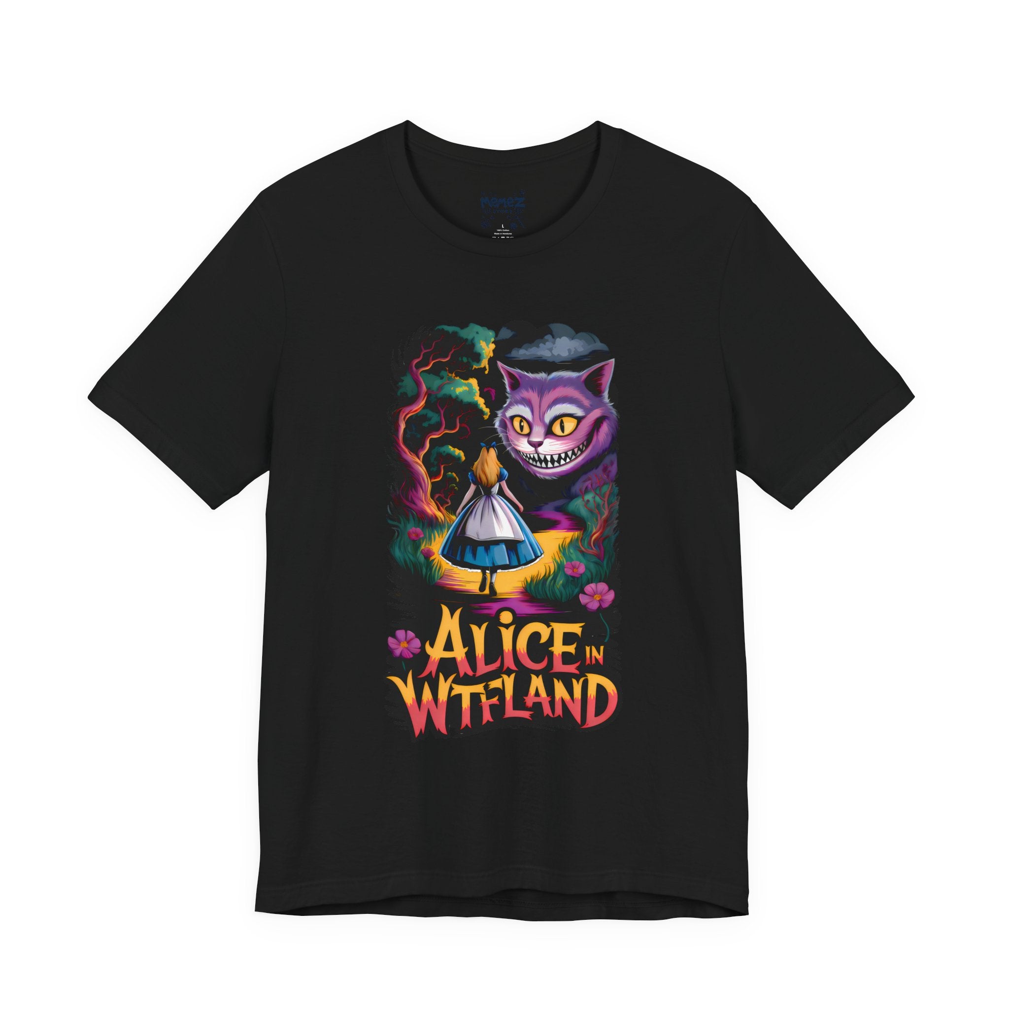 Alice In WTF Land Funny Meme Tee