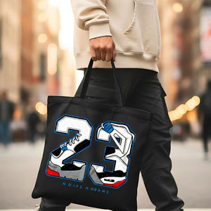 23 Tote Bag with minimalist number design