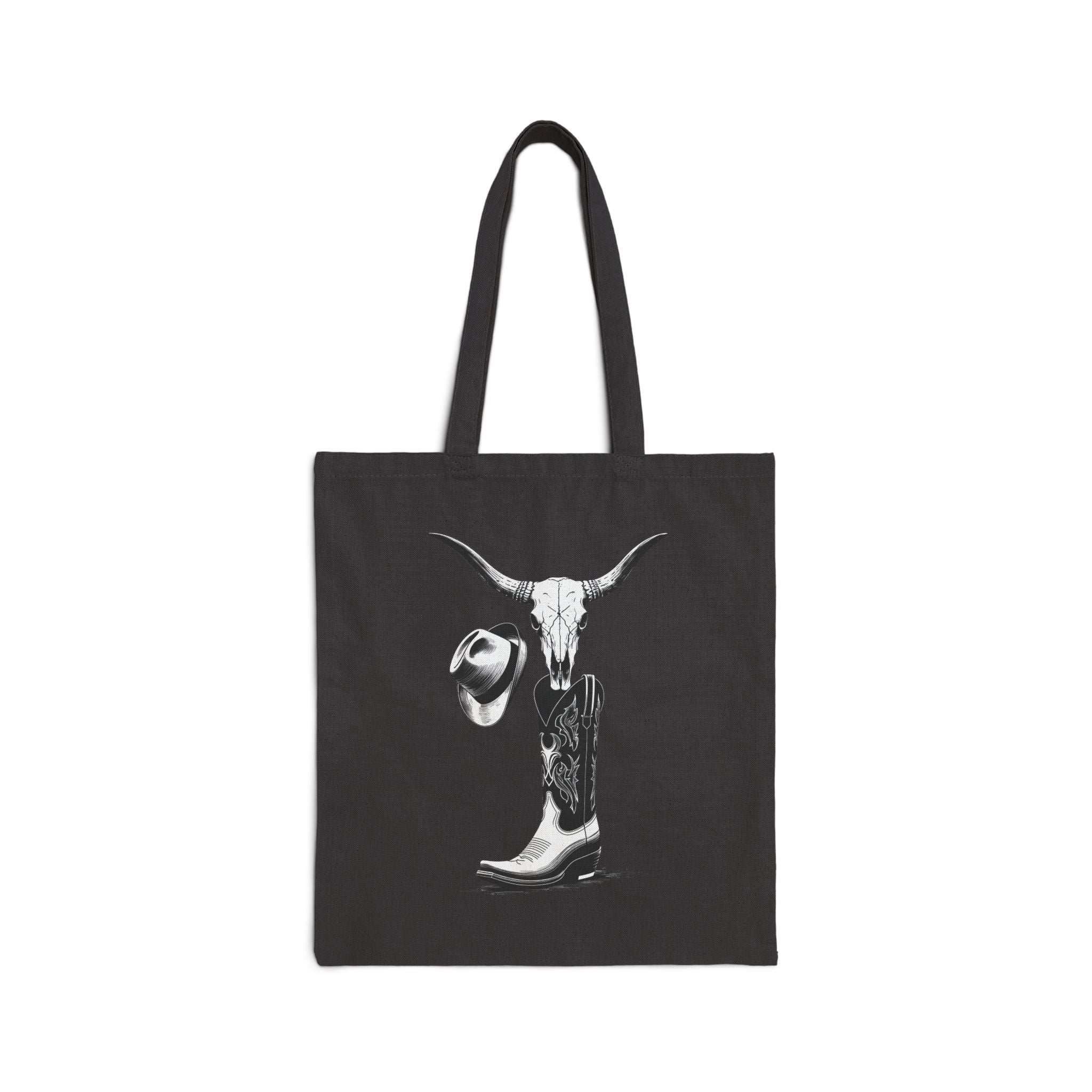 Cowboy Retro Tote Bag