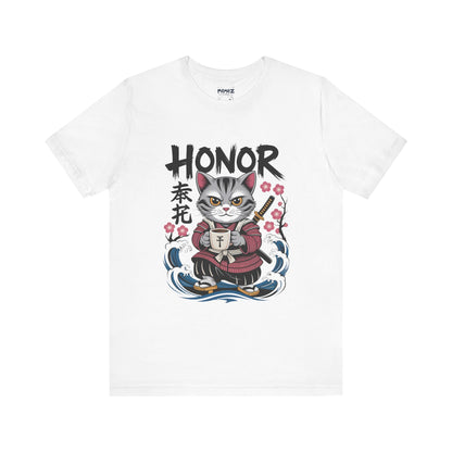 Japanese Noodle Funny Cat Tee