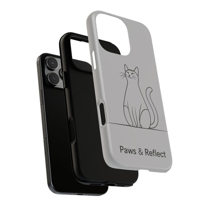 Paw and Reflect Pet Lovers iPhone Case By Memez Store