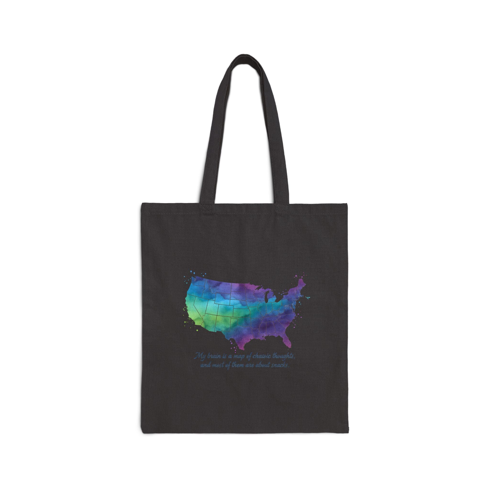 Funny American Map  Tote Bag