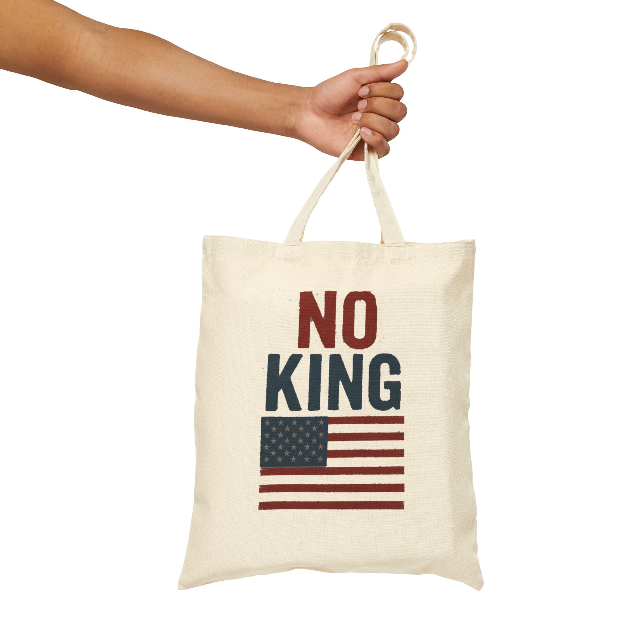 No King Political Meme Tote Bag By Memez Store