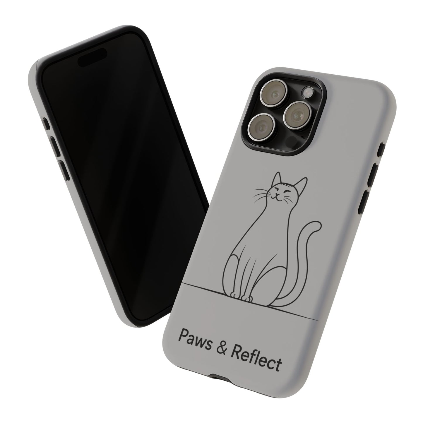 Paw and Reflect Pet Lovers iPhone Case By Memez Store