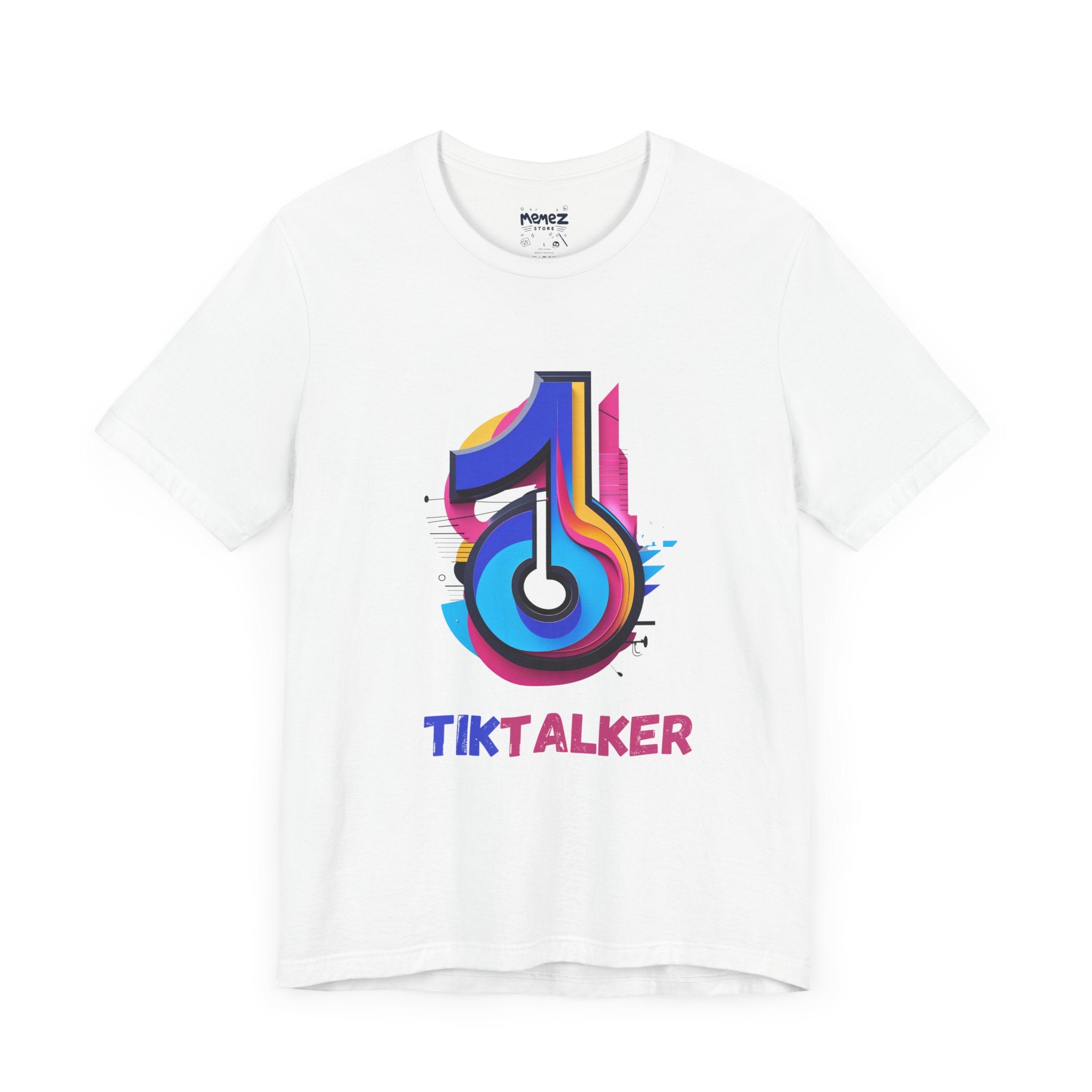 Parody Tee - Tiktalker Unisex Jersey Short Sleeve Tee by Memez Store