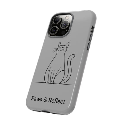 Paw and Reflect Pet Lovers iPhone Case By Memez Store
