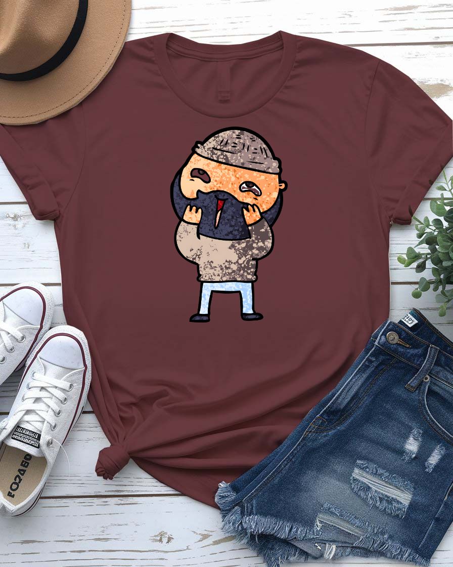 Bearded Man T-Shirt — Beard Lover Graphic Tee