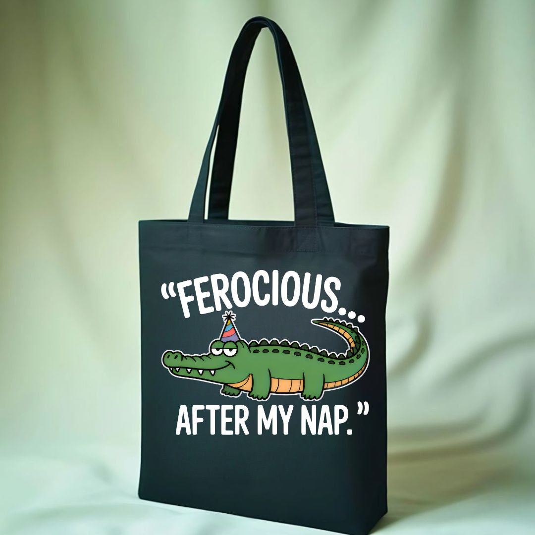 "After My Nap" Cozy &amp; Funny Sleep Humor Tote Bag