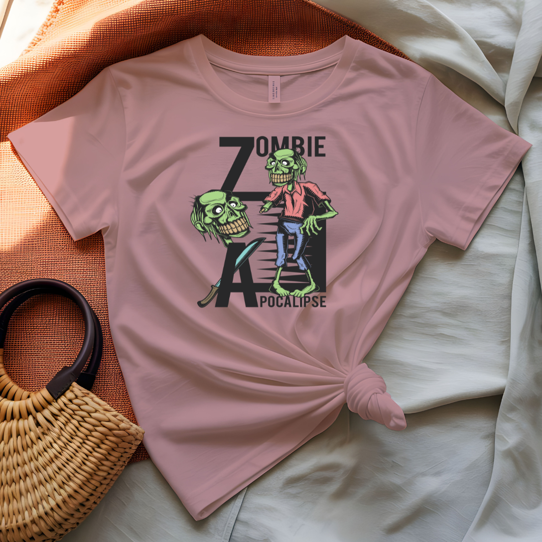 Zombie Streetwear Tee — Graphic Horror Urban Fashion Shirt