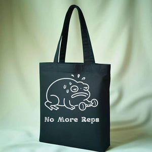 Durable Canvas Gym Tote Bag with Shoe Compartment