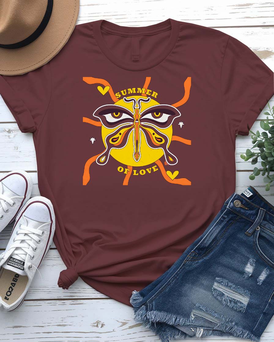 Summer of Lover T-Shirt — Vintage Beach Romance Graphic Tee
