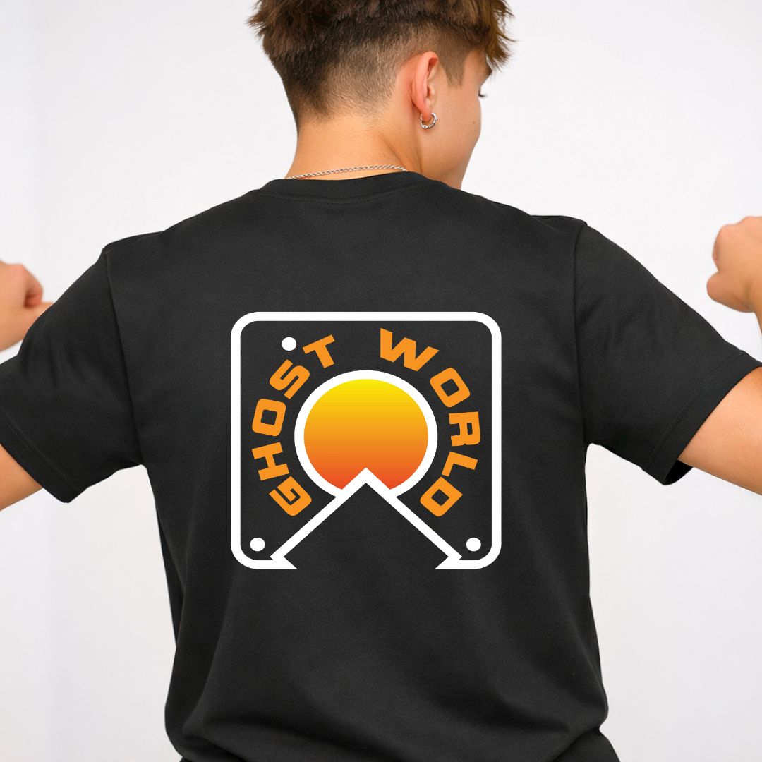 Ghost World Streetwear Tee — Urban Gothic Graphic T-Shirt