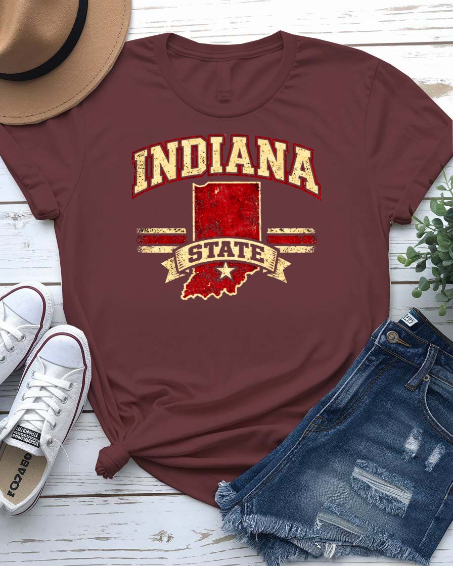 Vintage Indiana State Pride T-Shirt