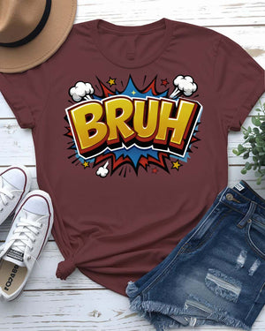 Bruh Graphic T-Shirt