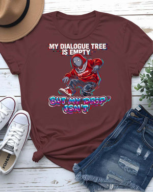 My Dialog Tree Is Empty Skate Lover Graphic T-Shirt