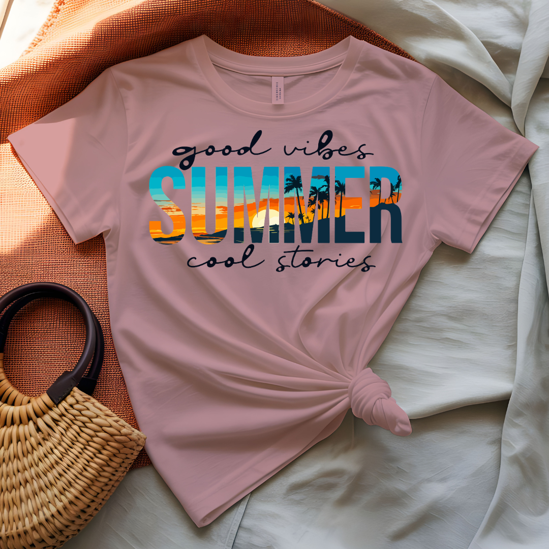 Good Vibes Summer T‑Shirt