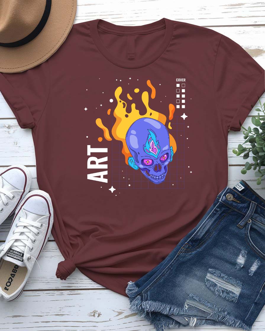 Art Streetwear Tee — Urban Graphic Short-Sleeve T-Shirt