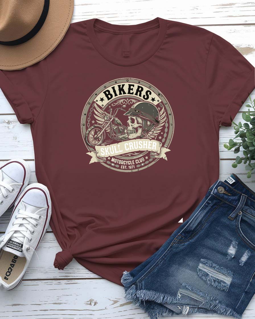 Bikers Skull Crusher Tee